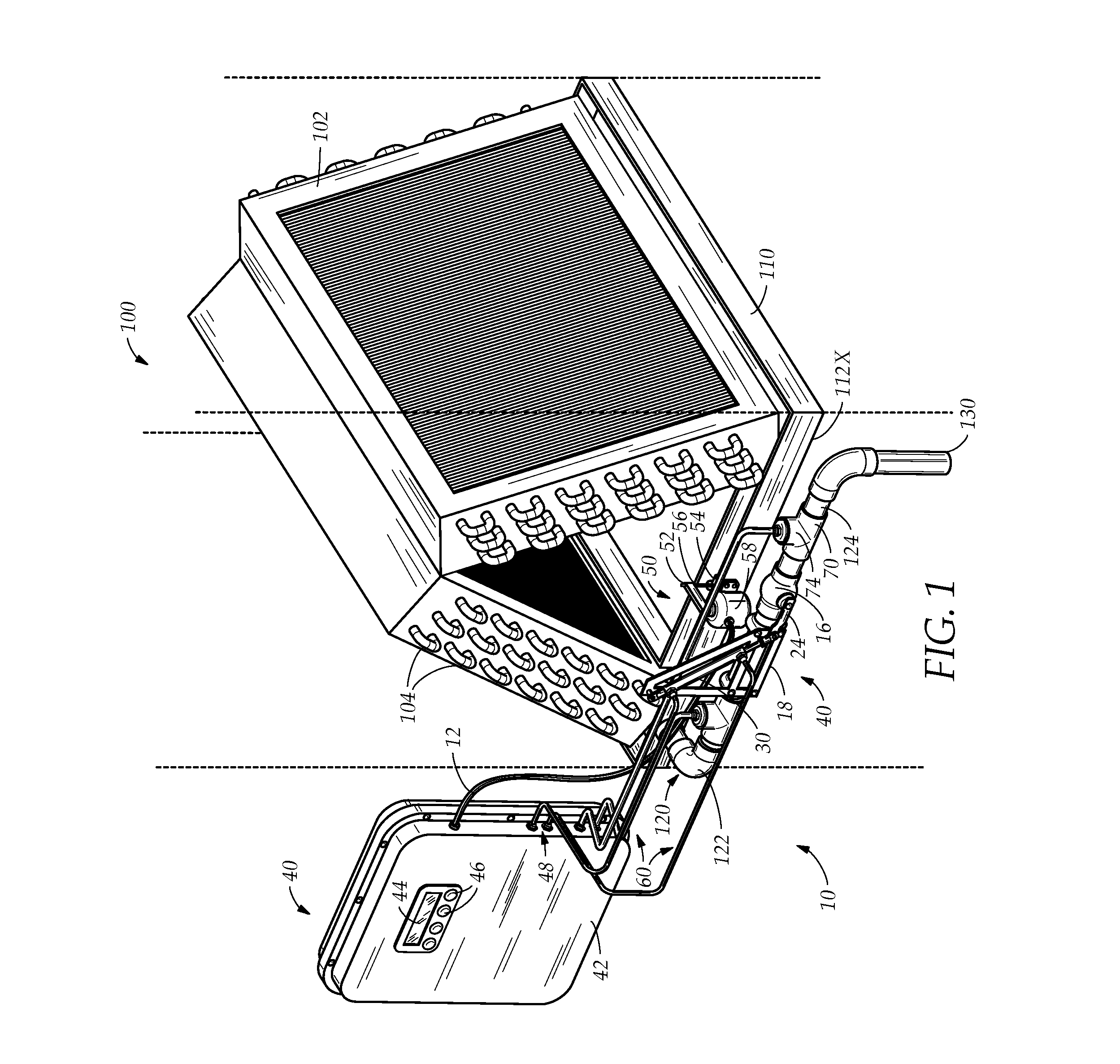 Air conditioning drain cleaning system