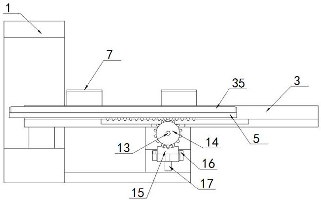 Adjustable lying assisting device for CT (Computed Tomography) machine in imaging department