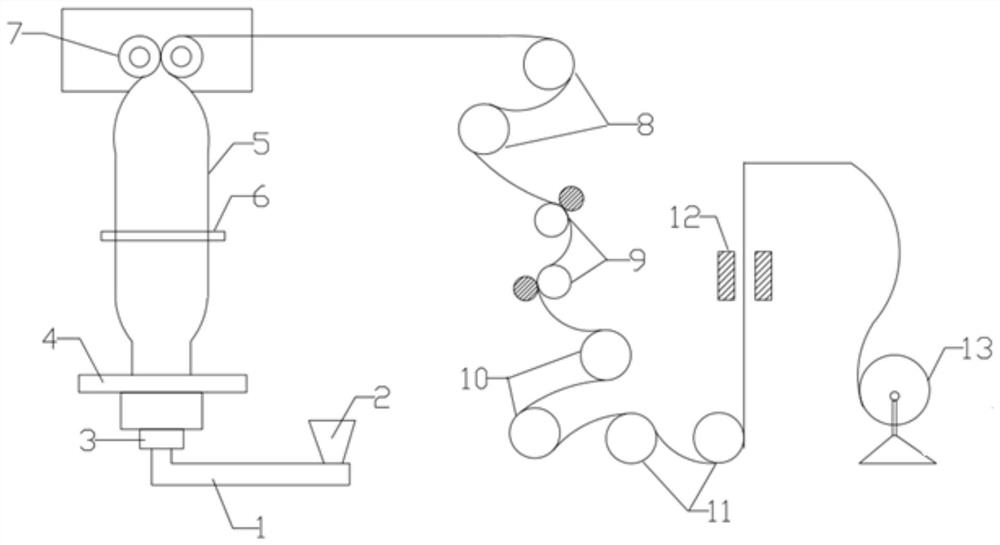 A kind of ultra-thin ultra-mirror polypropylene aluminized substrate film preparation method