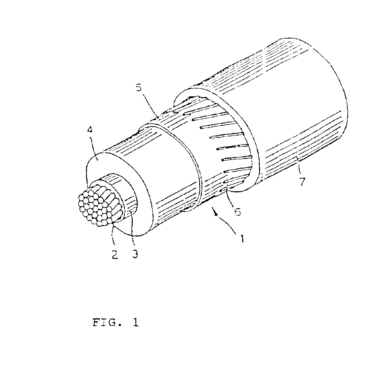 Cable with recyclable covering