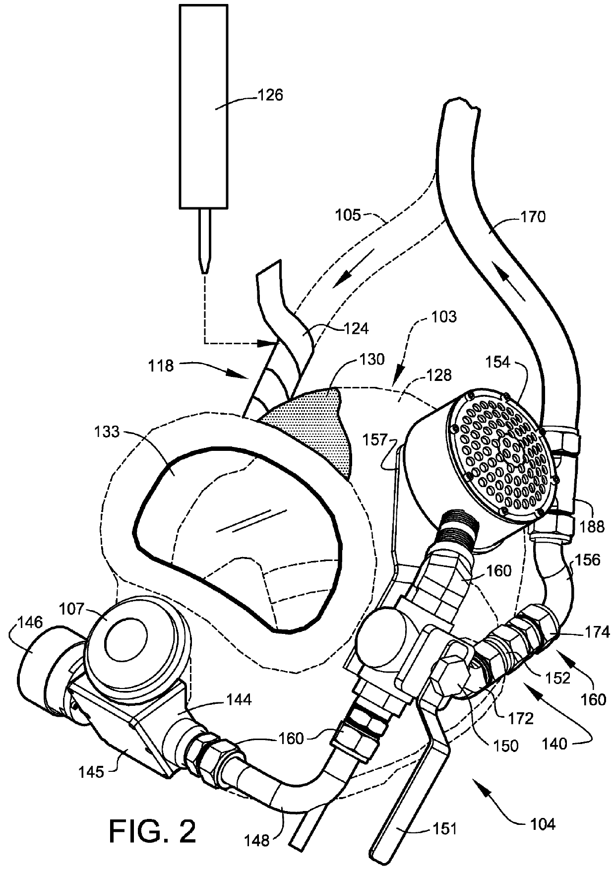 Hazardous-environment diving systems