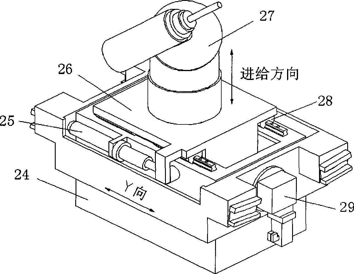 C type folded milling-drilling-riveting combined processing center and method of use thereof