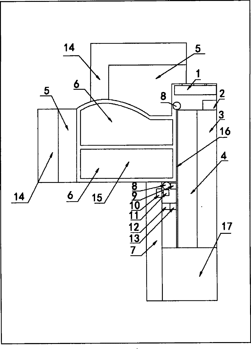 Scattered duck breeding pollution control and recycling method