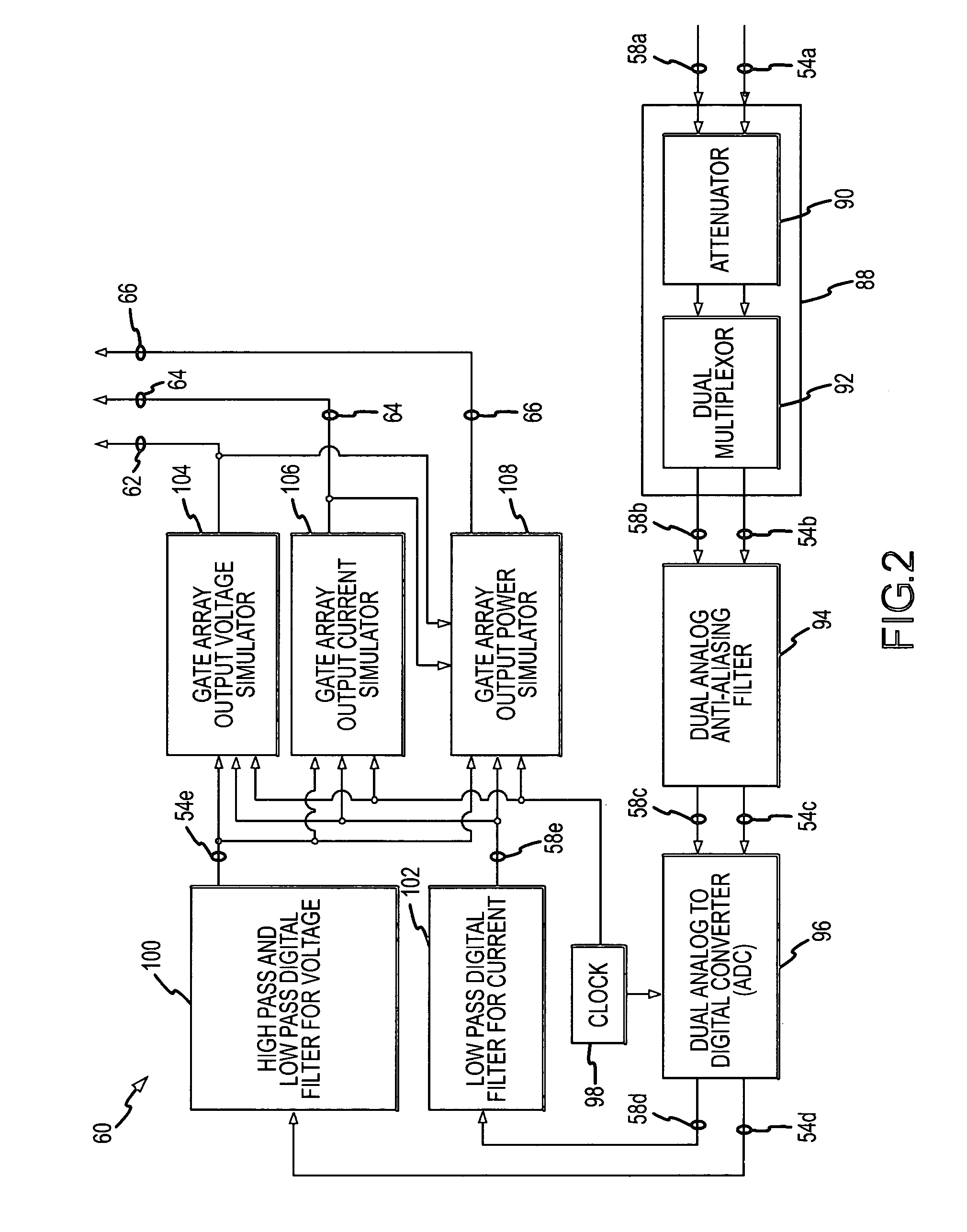 Electrosurgical generator and method for simulating output signals