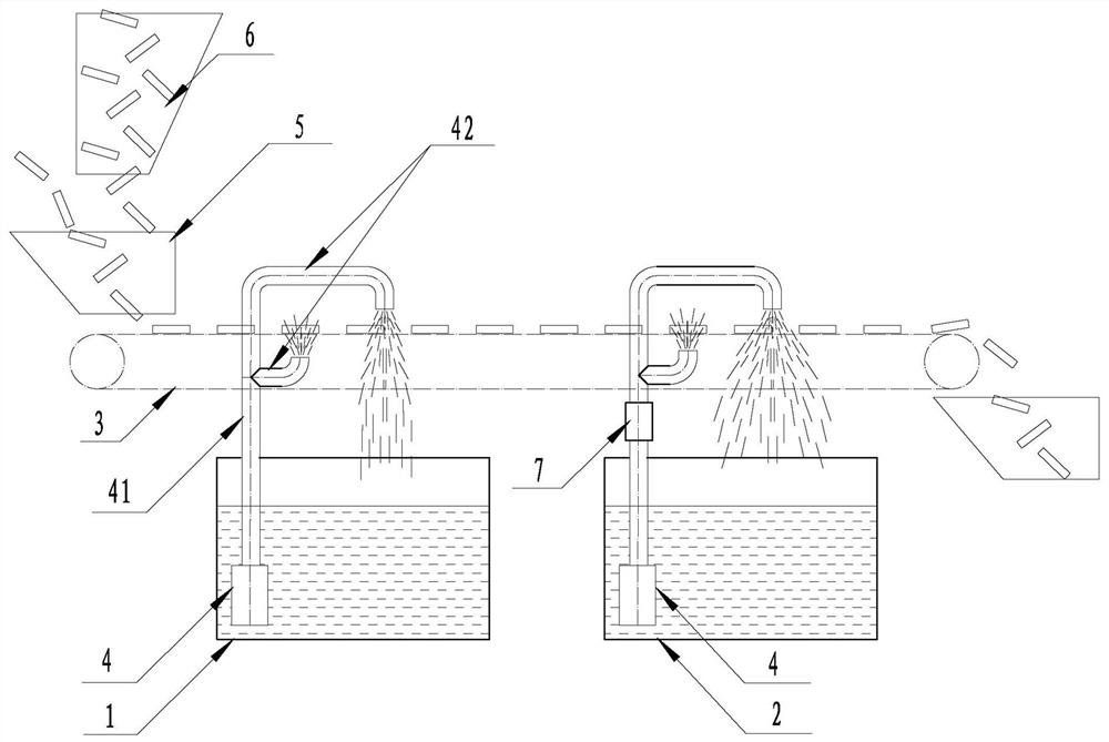 Food pretreatment equipment and automatic catering continuous cooking system