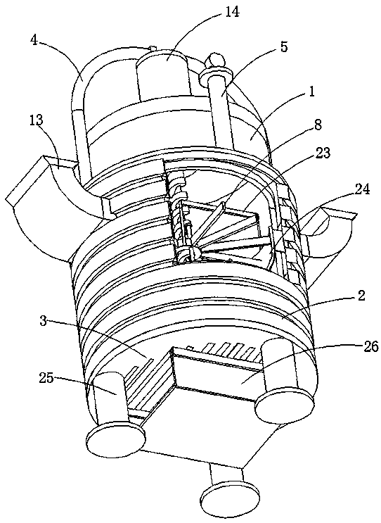 Gasification furnace capable of achieving sufficient burning