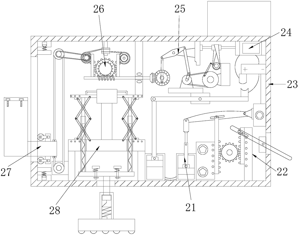 Novel sealing device for side doors of wagon