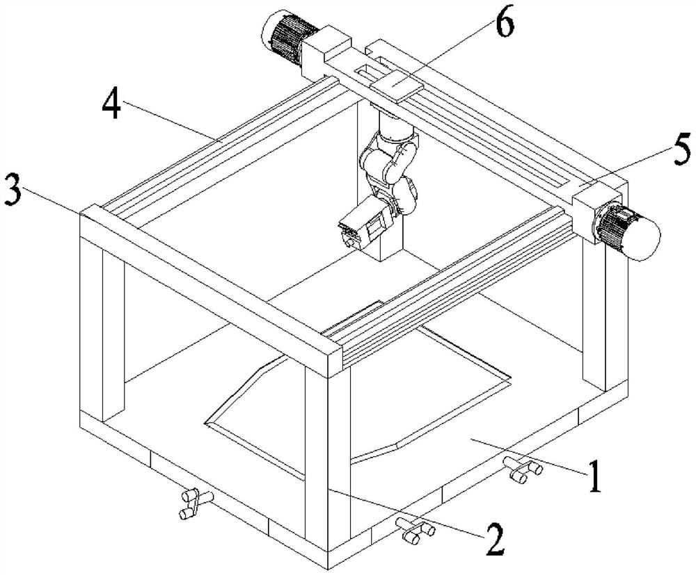 Welding mechanism for rail transit