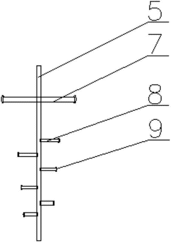 Movable multilayer drawing double-faced wall-mounted storage cabinet