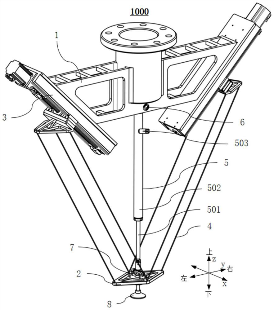 Rope-driven high-precision two-degree-of-freedom parallel robot