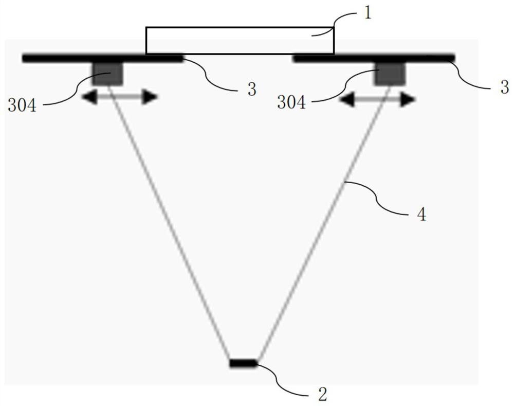 Rope-driven high-precision two-degree-of-freedom parallel robot