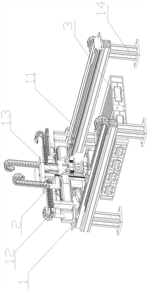 Double-row blade battery OCV/ACIR testing device