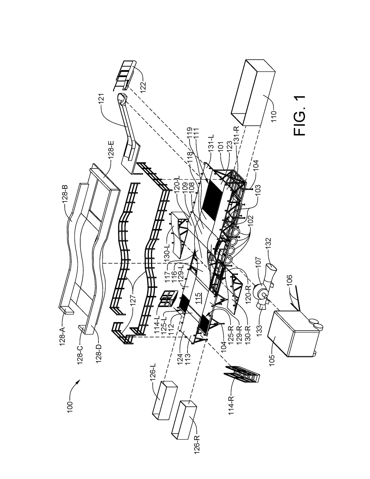 Mobile sheet flow water ride apparatus