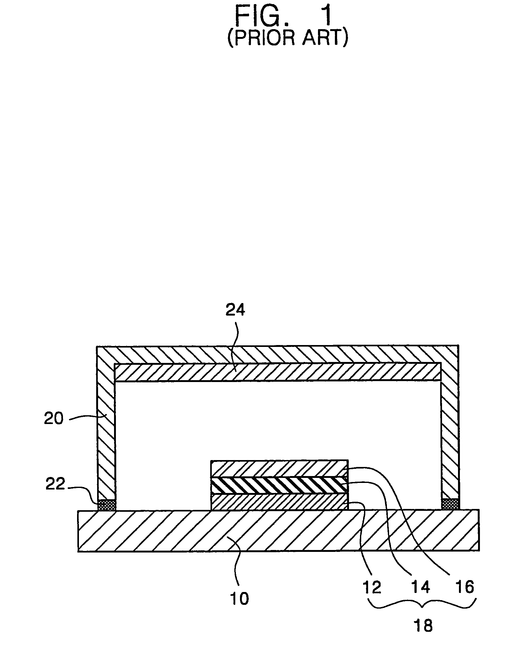 Method of encapsulating organic EL display device having through hole in substrate and/or flat panel