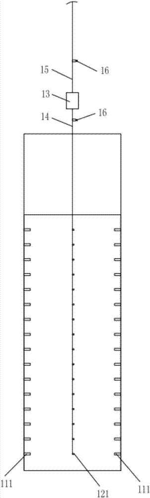 Water flow impacting system of ship ballast tank