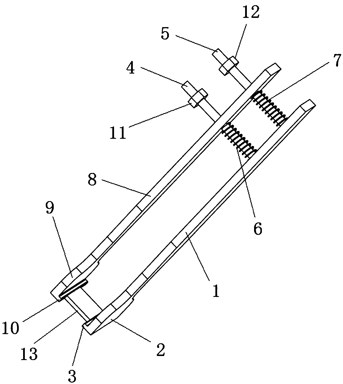 Tweezers for clamping substrate in clean room