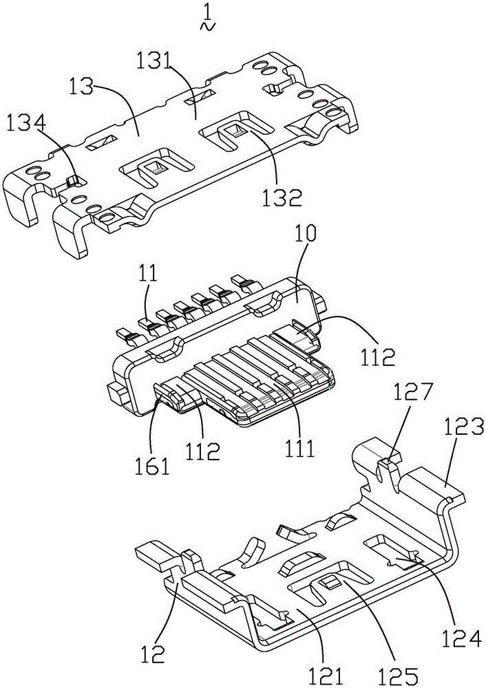 Universal seven-pin usb socket, seven-pin usb plug and connector assembly