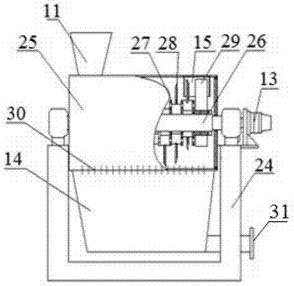 A kind of food waste pretreatment device and its collecting and transporting vehicle