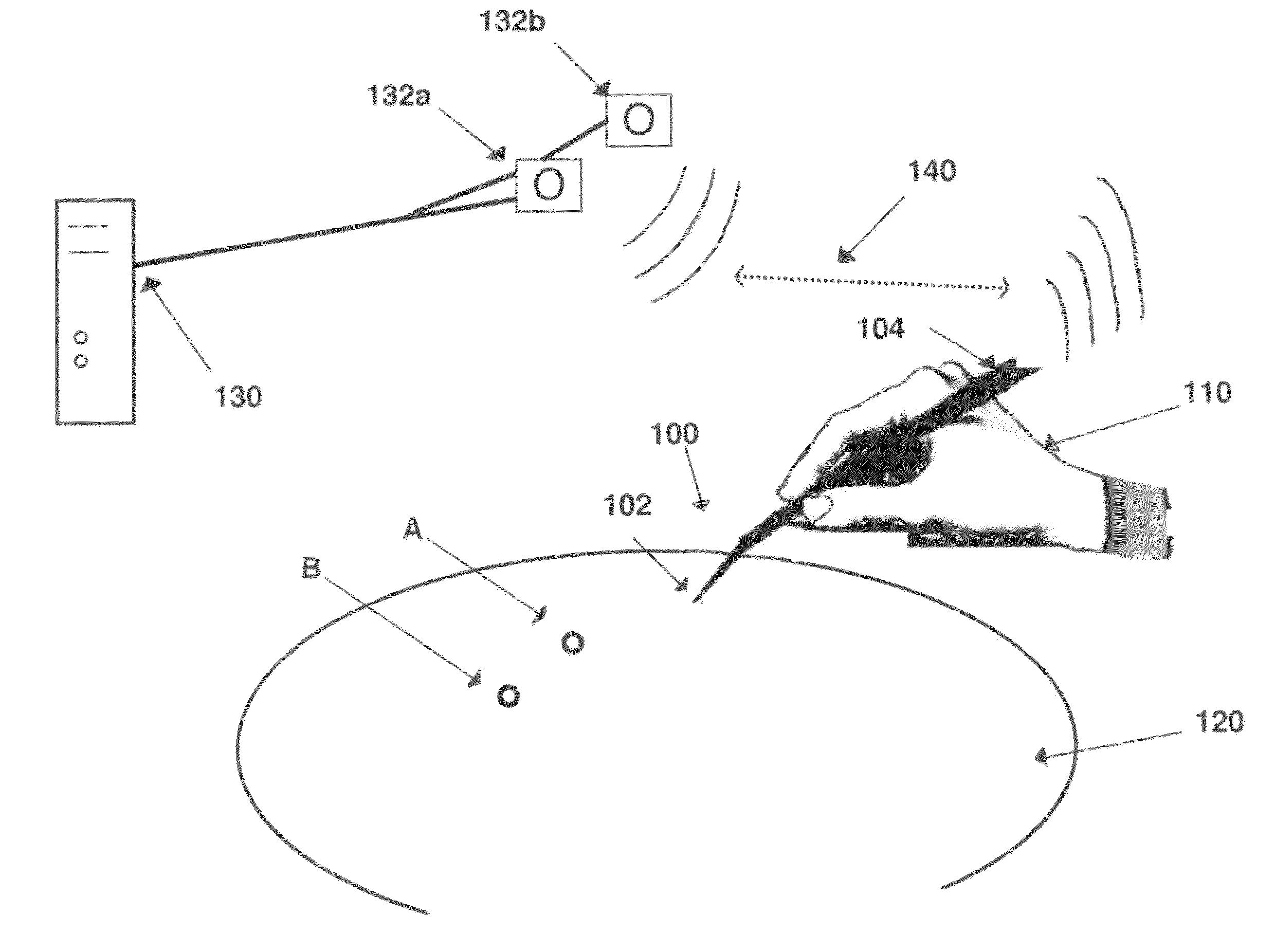 Device and method for measuring anatomic geometries