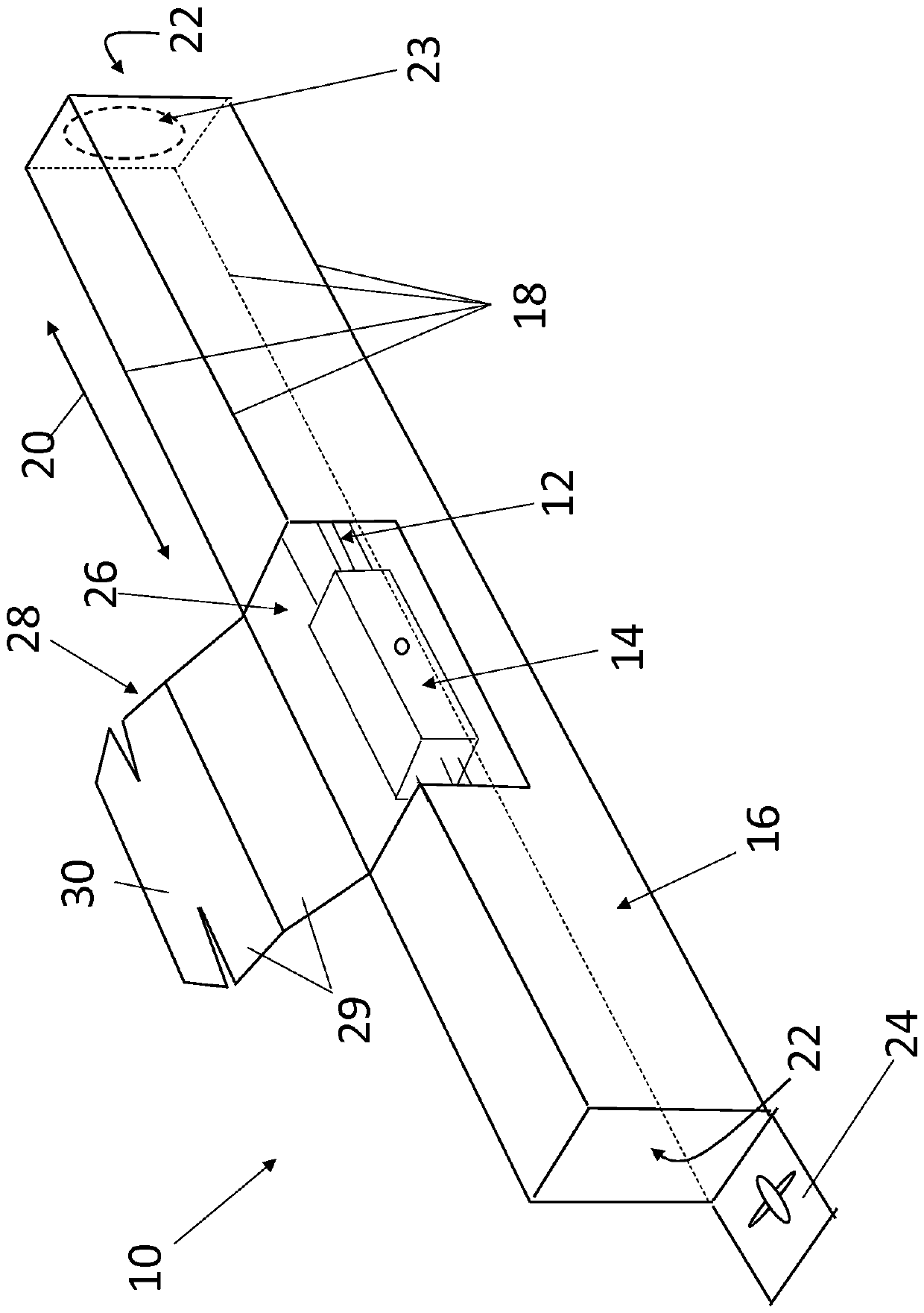 Wiper blade packaging for a wiper blade and wiper blade