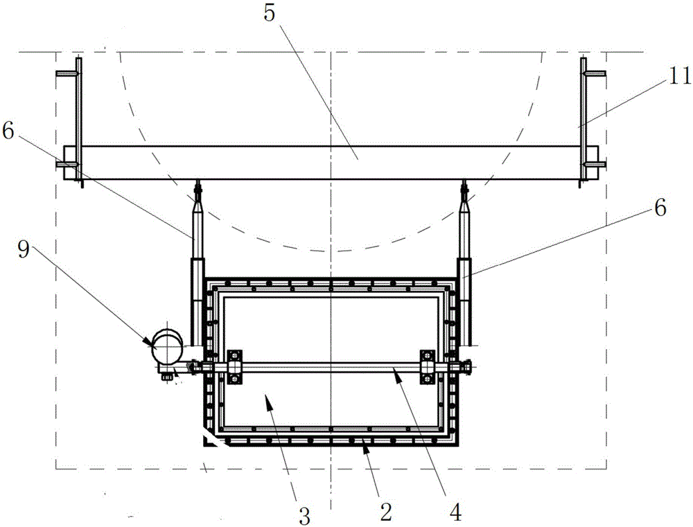 Unloading device for precision filter