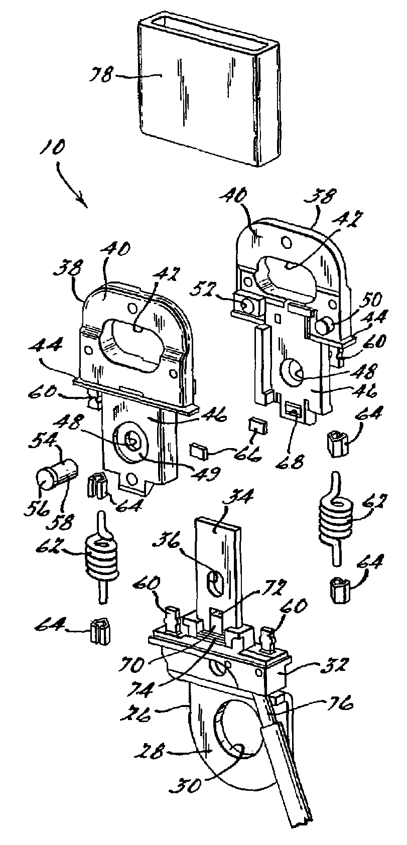 Tension sensing assembly