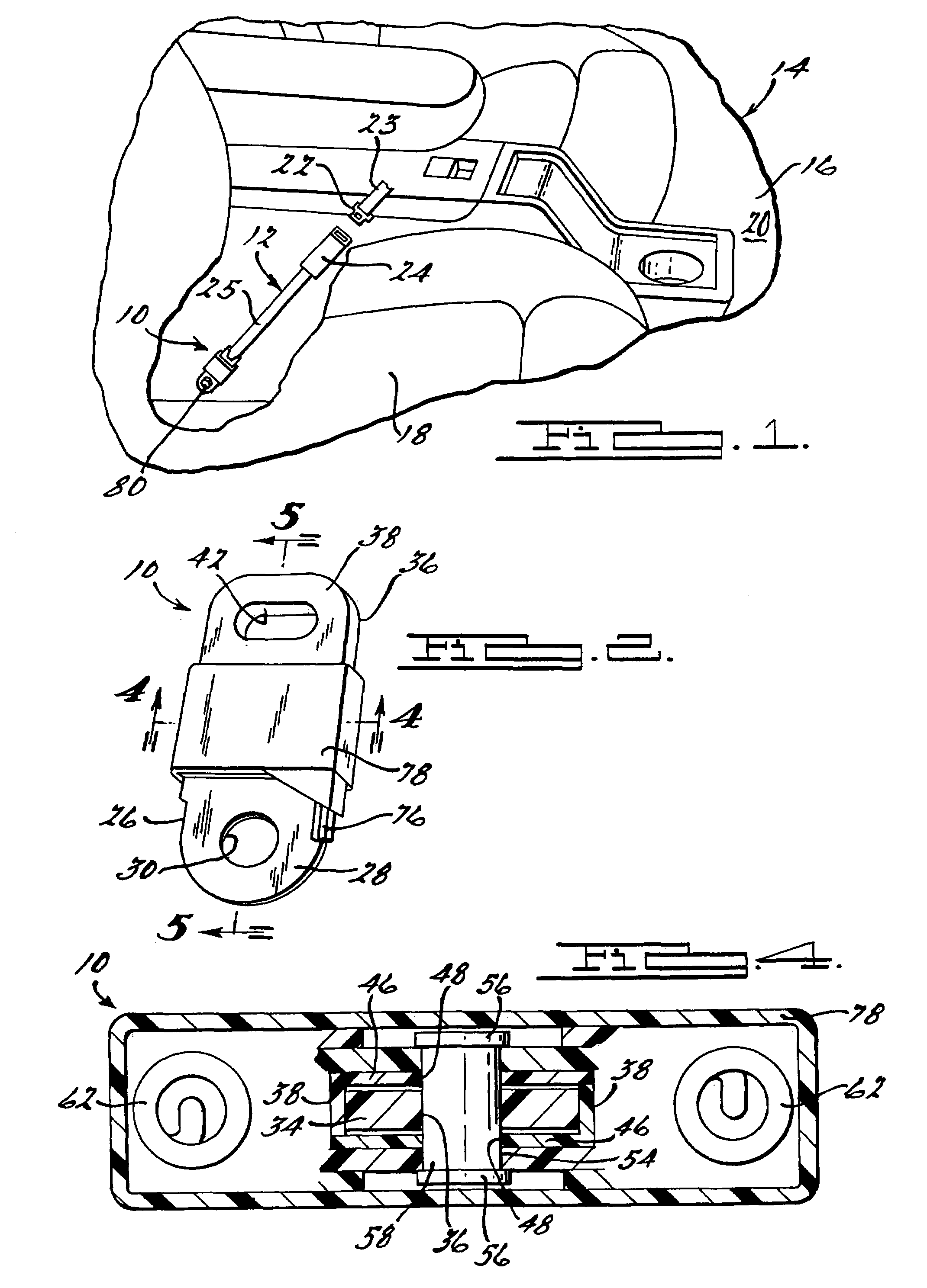 Tension sensing assembly