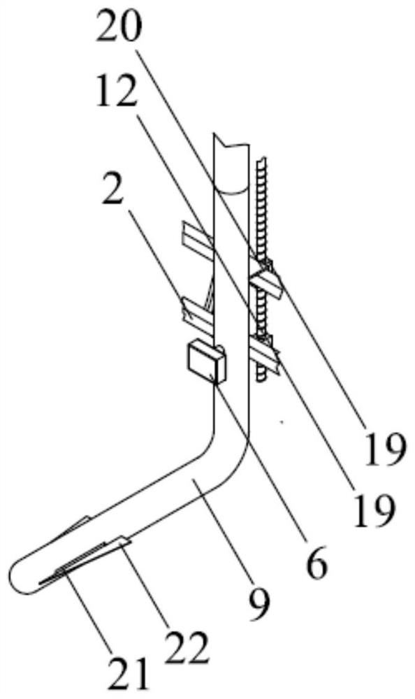 Pneumatic pollination device and method for large row ratio hybrid rice seed production