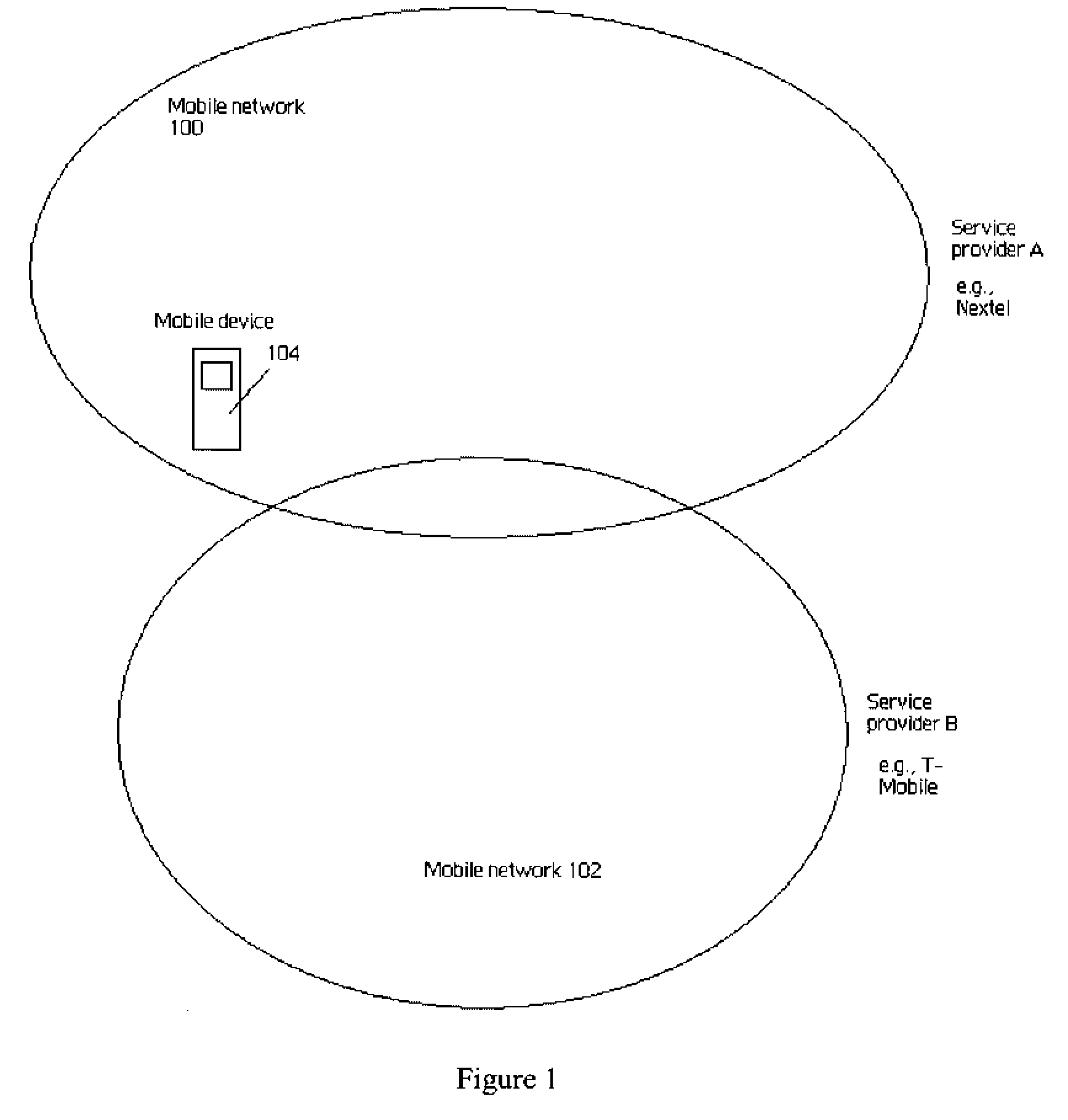 Mobile device with an obfuscated mobile device user identity