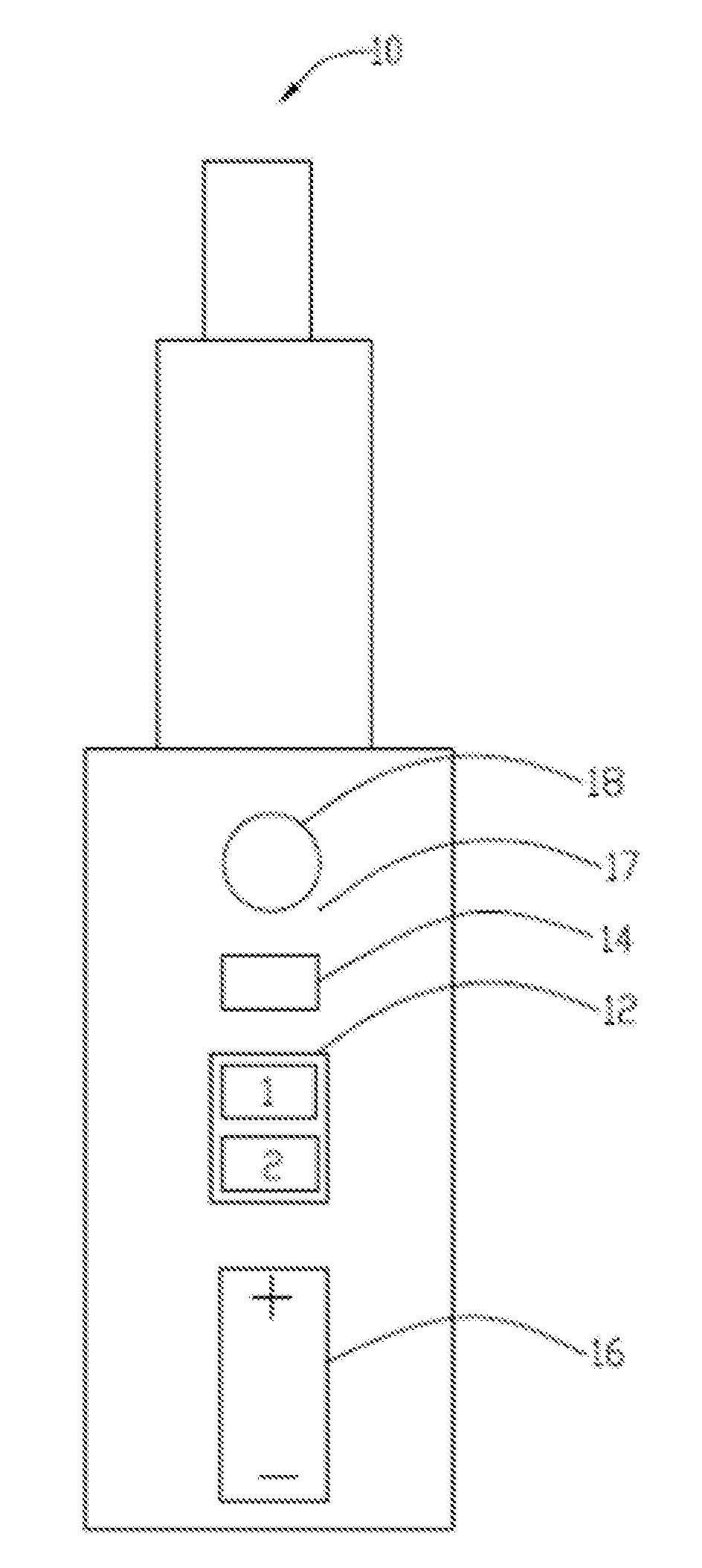 Electronic cigarette and smoking method thereof