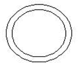 Method for padding of split bolt hole of concrete shear wall