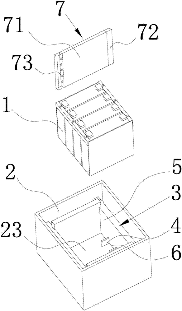 Battery pack structure