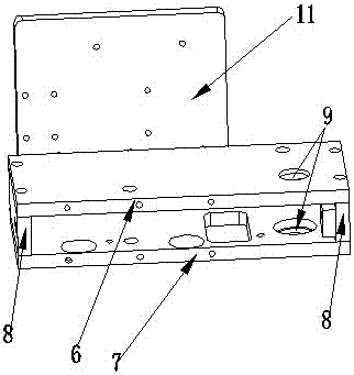 An automatic tab-bending device for battery side plates