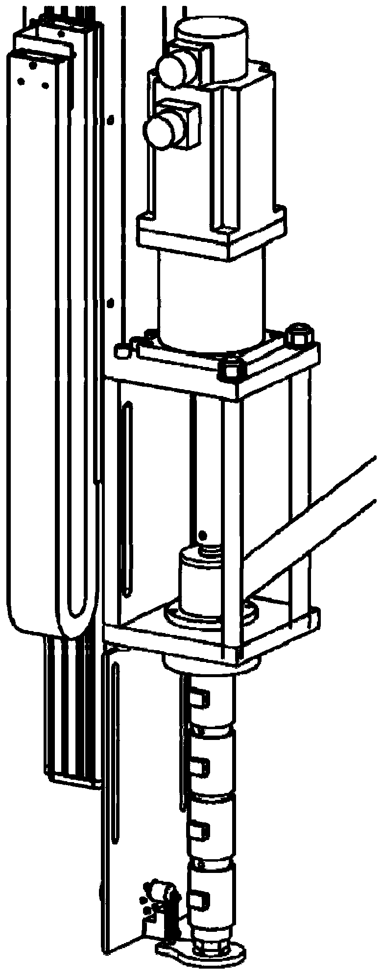 3D printing head with follow-up pressurization and heating