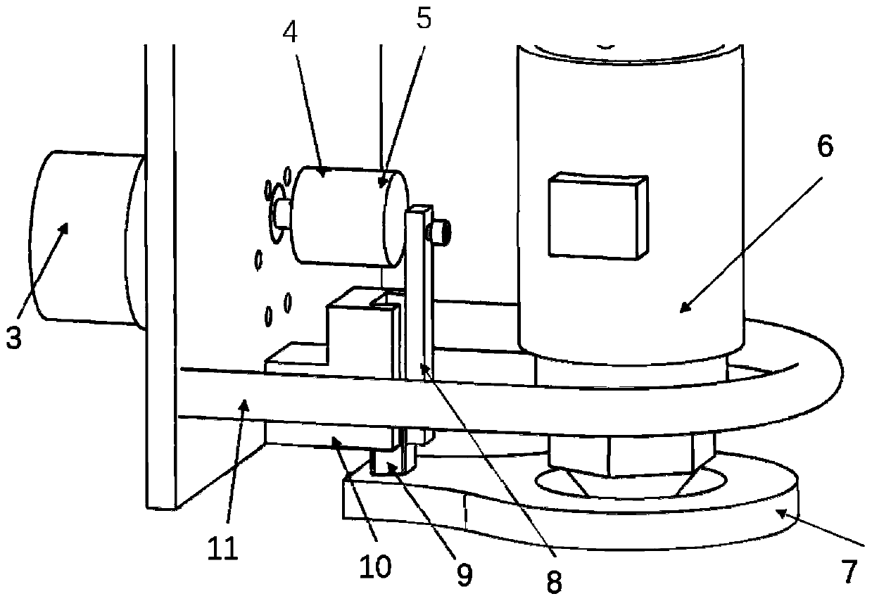 3D printing head with follow-up pressurization and heating