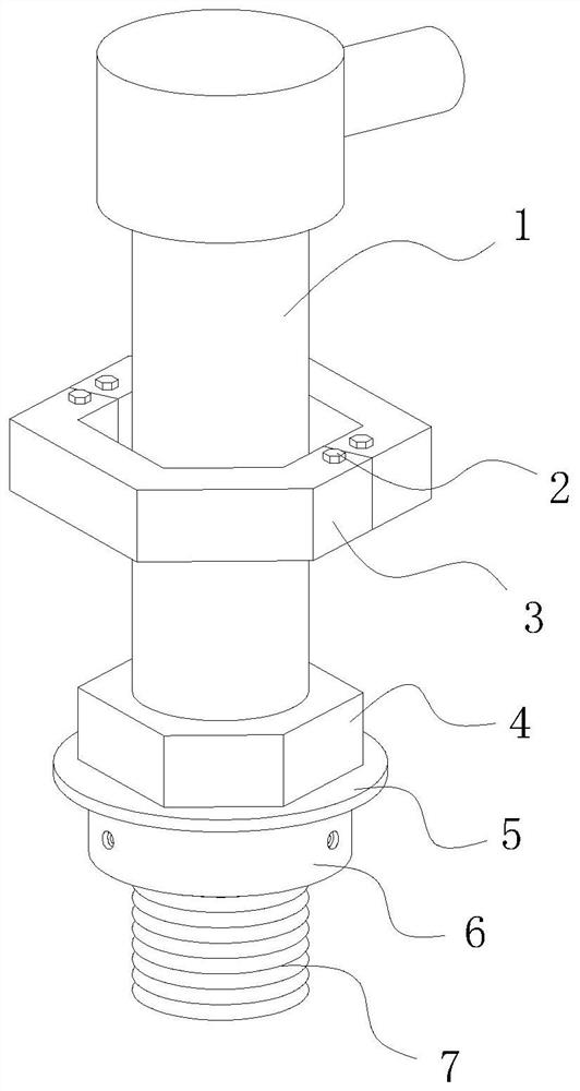 Vacuum degree detection device of vacuum equipment