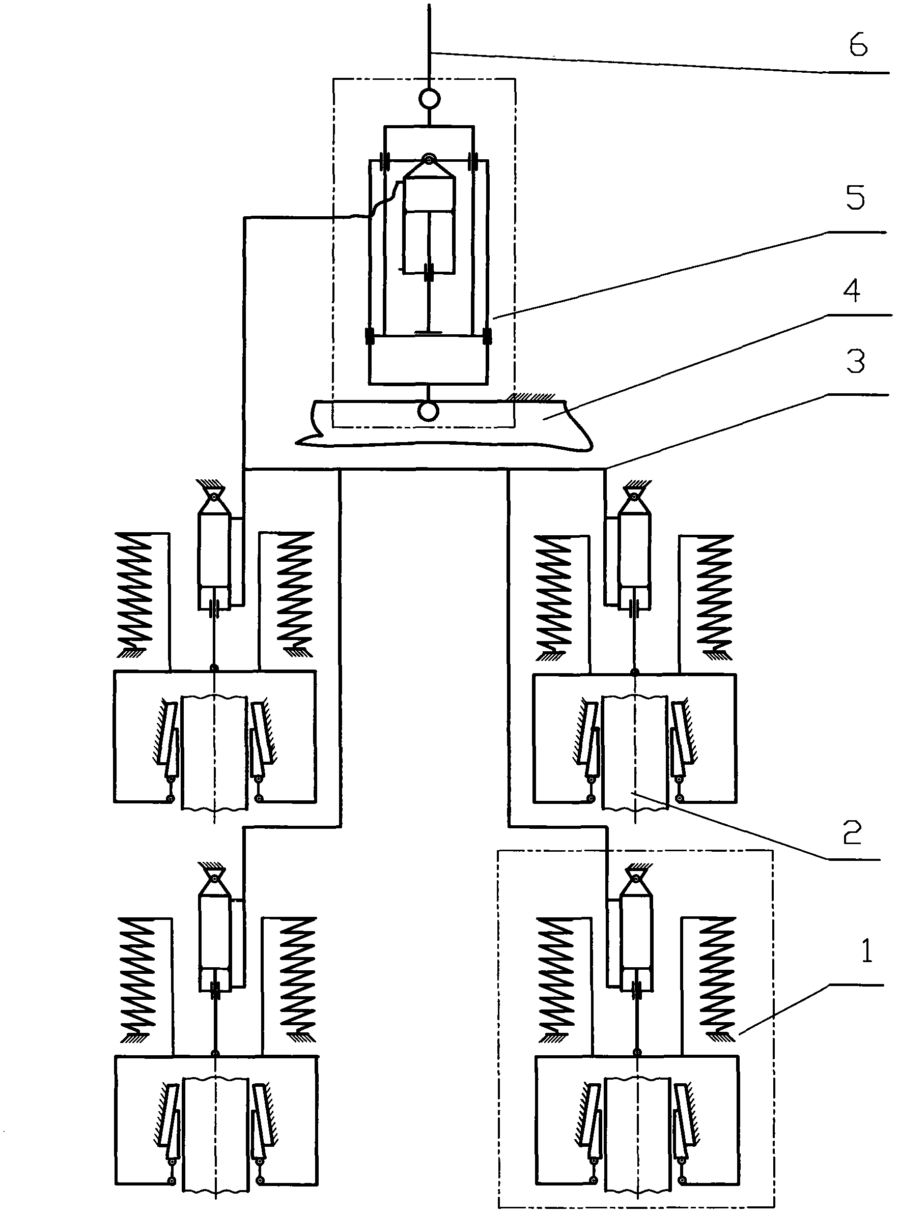 Steel can track brake