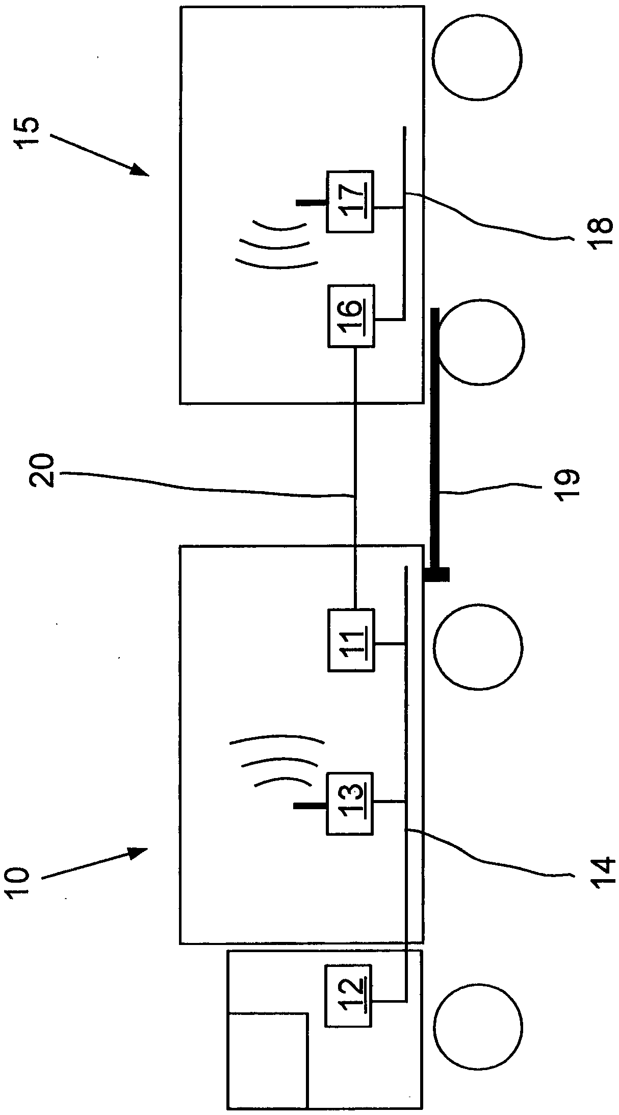 Method for establishing a wireless vehicle network