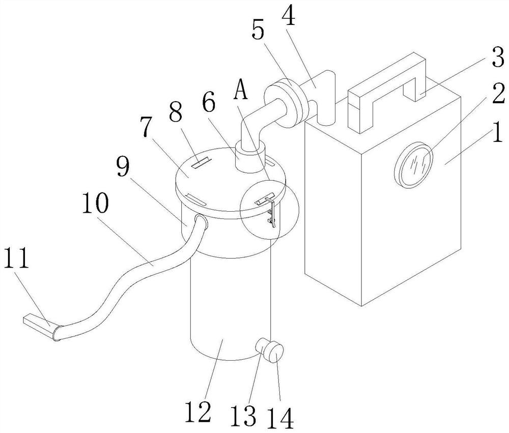 Drainage cleaning device for breast surgery and operation method of drainage cleaning device