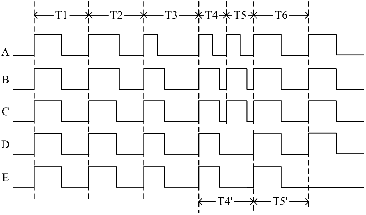 Power tube driving device with drive pulse regulating function