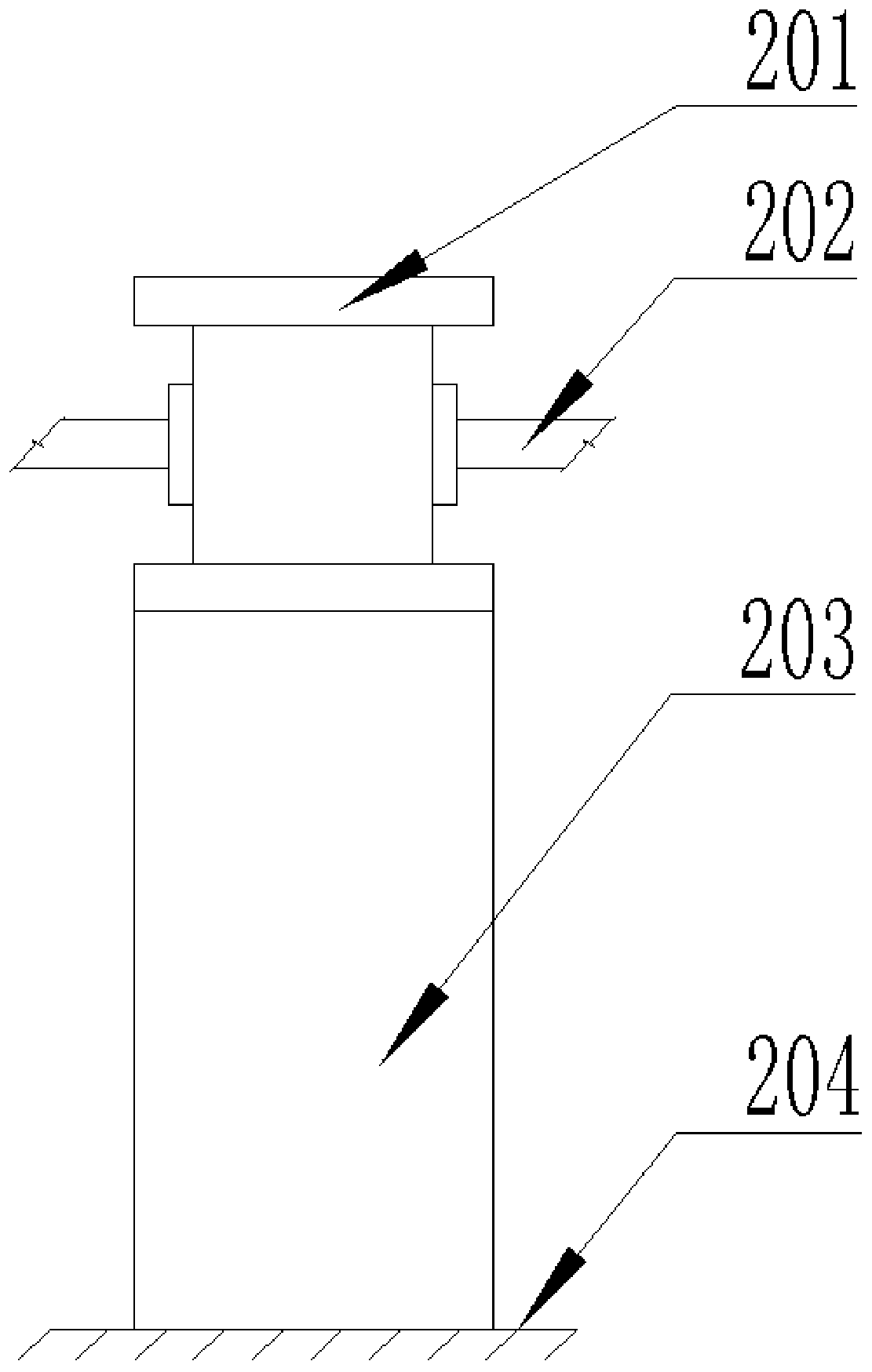 Construction method of pile foundation test well