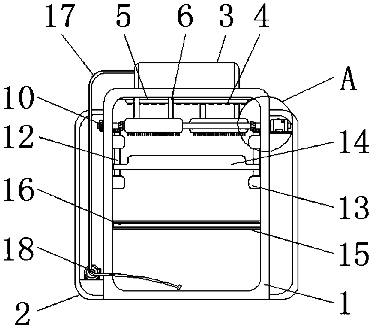 Mushroom cleaning device with water-saving function