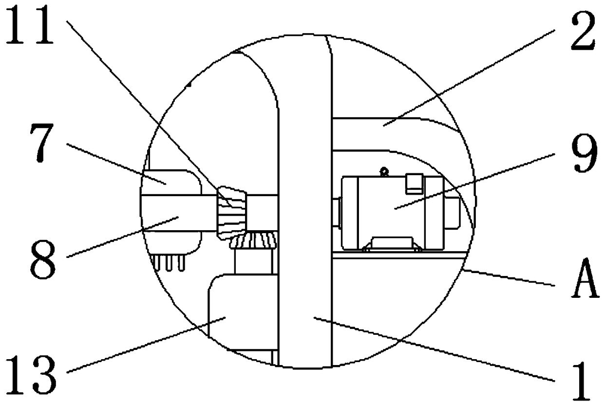 Mushroom cleaning device with water-saving function