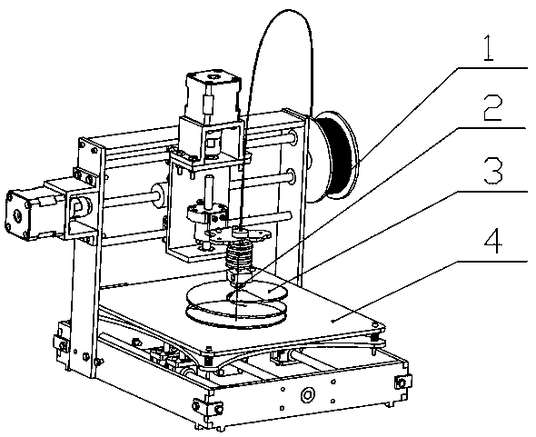 Spiral friction power generation device manufactured based on 3D printing technology