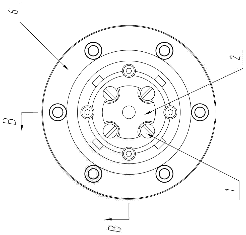 Self-tightening end surface driving chuck