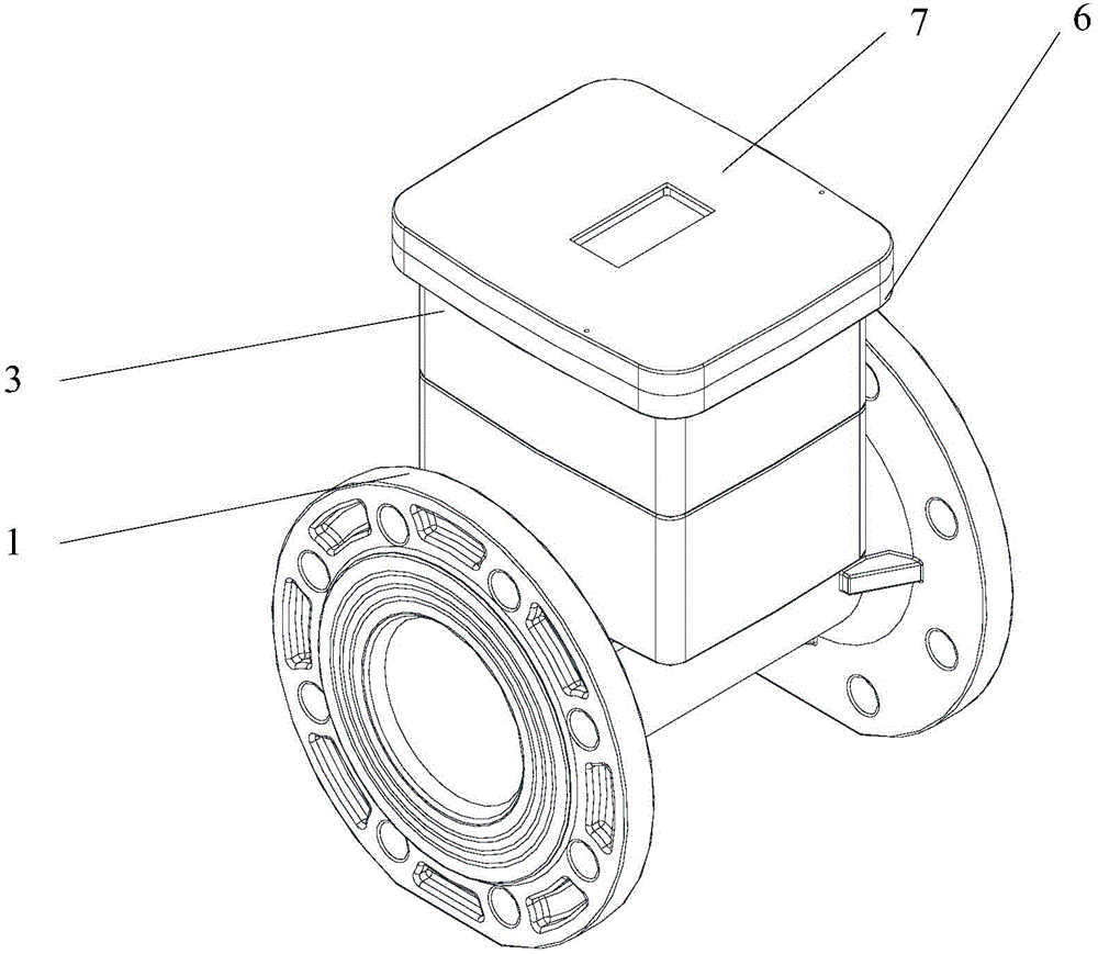 Magneto-electrical flow meter