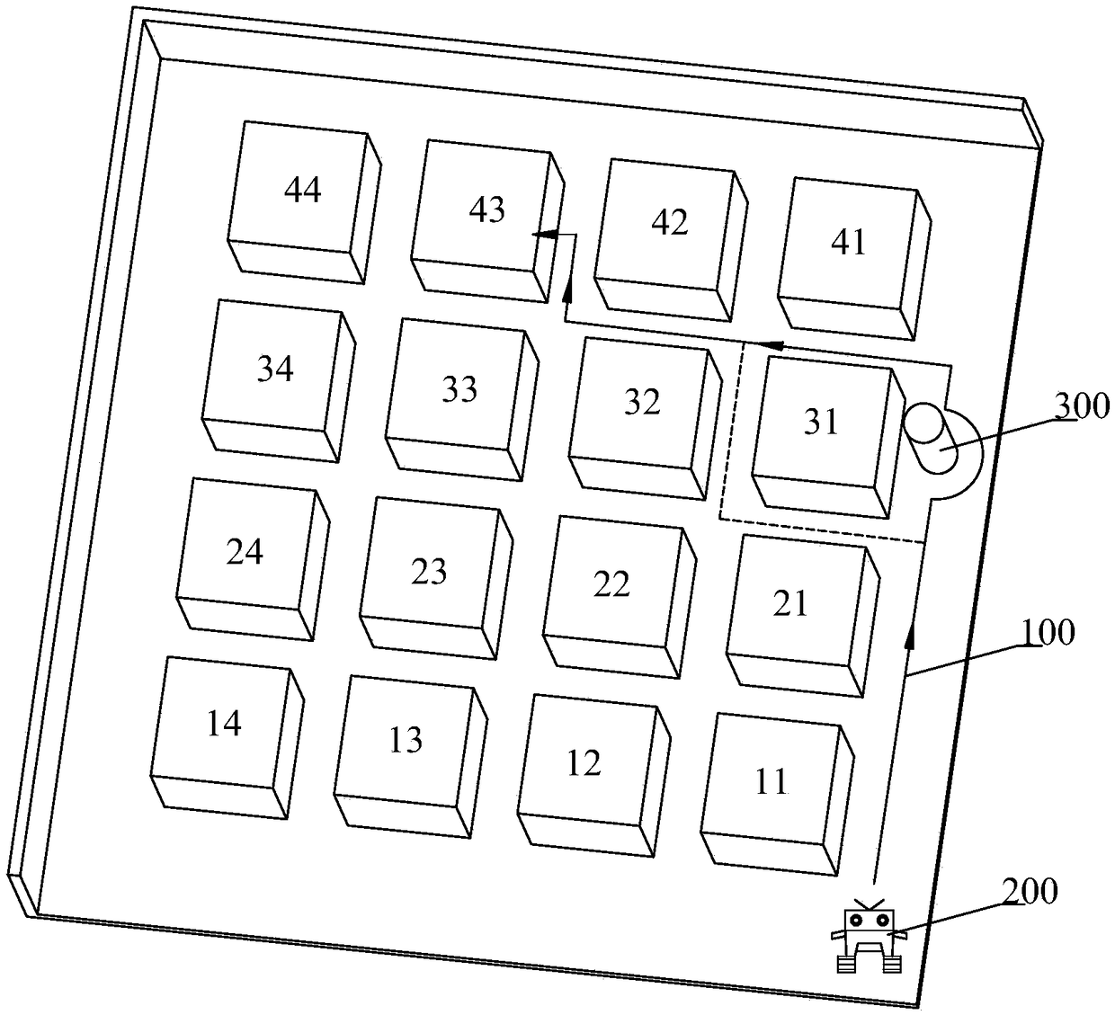 Robot-based intelligent warehouse management method and device and storage medium