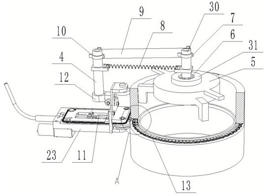 An ultra-narrow gap welding device and method for welding pipe fittings