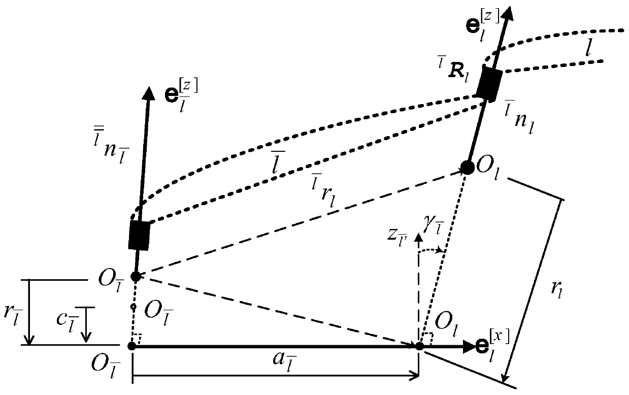 d-h system and d-h parameter determination method of multi-axis robot based on axis invariant