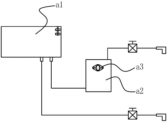 Temperature-controlled instant heating system for water purifying and drinking machine and control method of temperature-controlled instant heating system